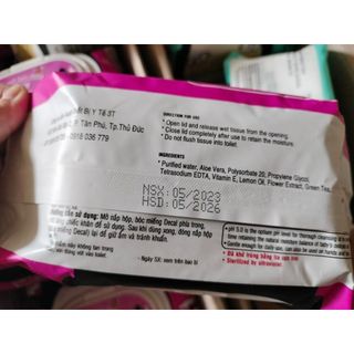 COMBO 10 GÓI KHĂN ƯỚT AMY 185GR