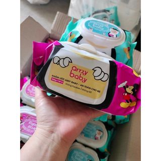COMBO 10 GÓI KHĂN ƯỚT AMY 185GR