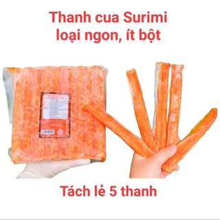(5 thanh) Thanh cua Surimi loại ngon ít bột