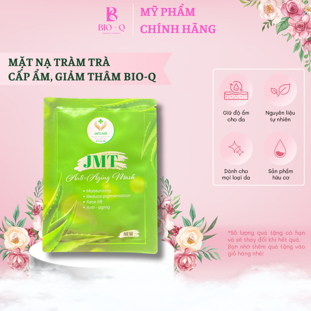 Combo 10M mặt nạ Bio-Q cấp ẩm giảm thâm giảm mụn