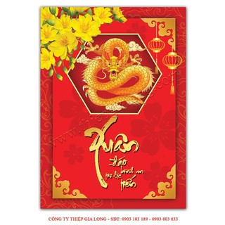 Thiệp tết 2024, Thiệp Xuân Gíap Thìn 2024