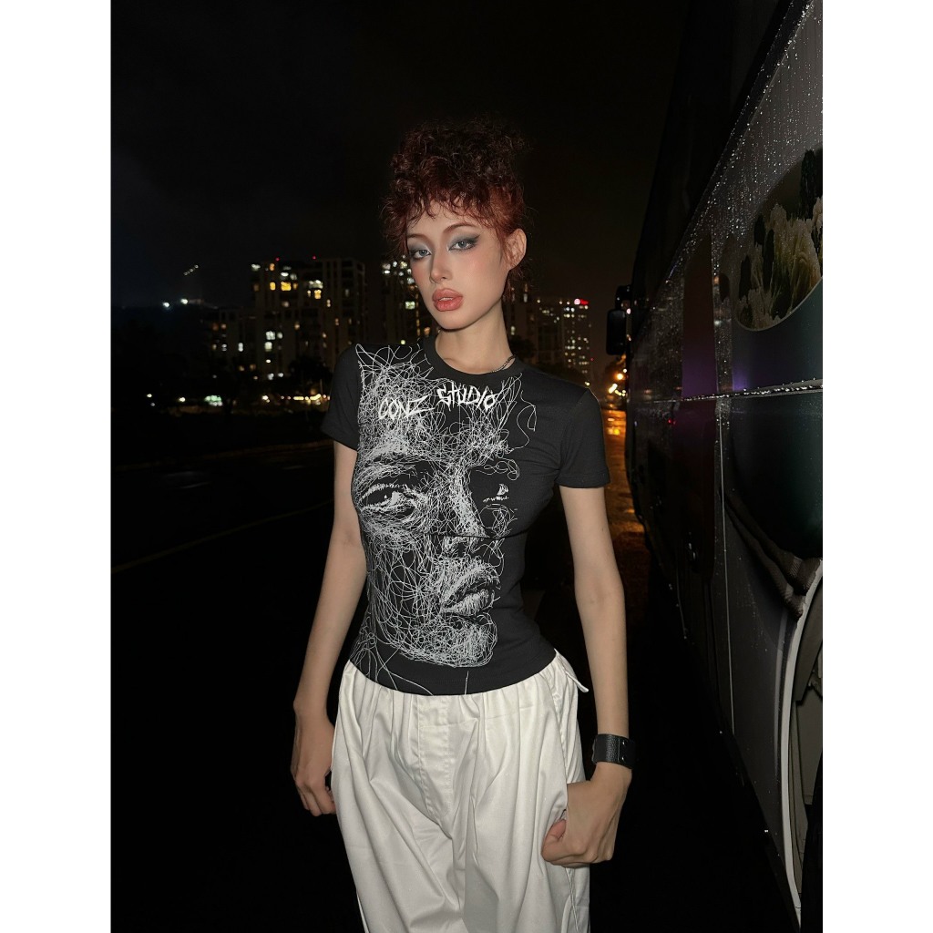 ÁO THUN BODY THE FACE CHẤT LIỆU COTTON IN LỤA GONZSTUDIO - BODY FACE 3
