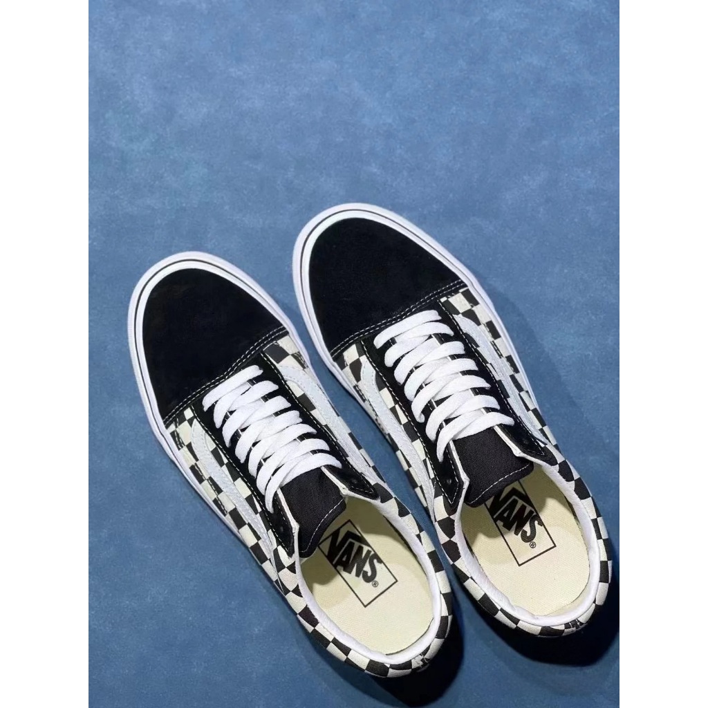 Giày vans caro chính hãng cho nam nữ, vans old skool checker chuẩn full box