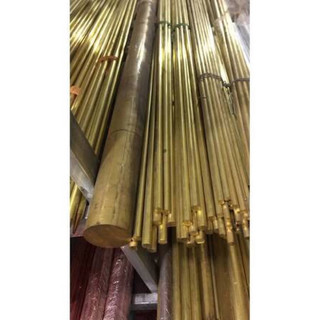 Thanh đồng vàng tròn đặc phi 5 mm (hàng bóng đẹp )dài 1m