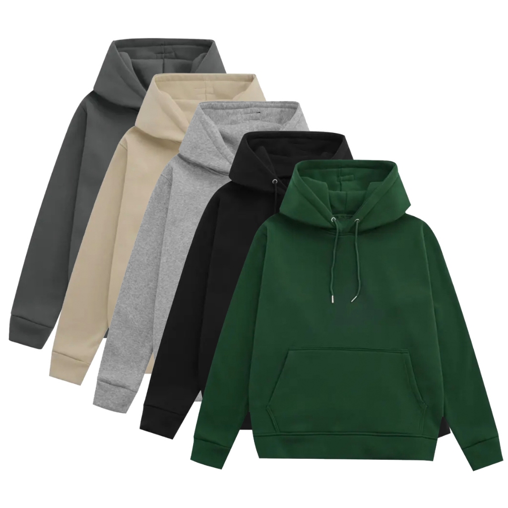 Áo Hoodie Nam Nữ Unisex Thời Trang Cao Cấp Vải Nỉ Bông Dày Dặn Siêu Ấm Áp VESCA M11