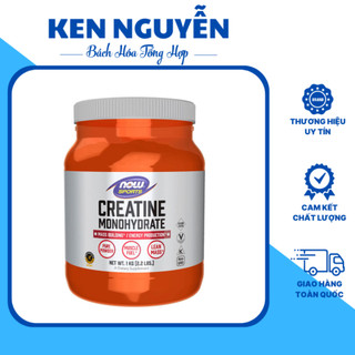 Now micronized creatine monohydrate - hỗ trợ phục hồi cơ bắp nhanh chóng sau tập luyện