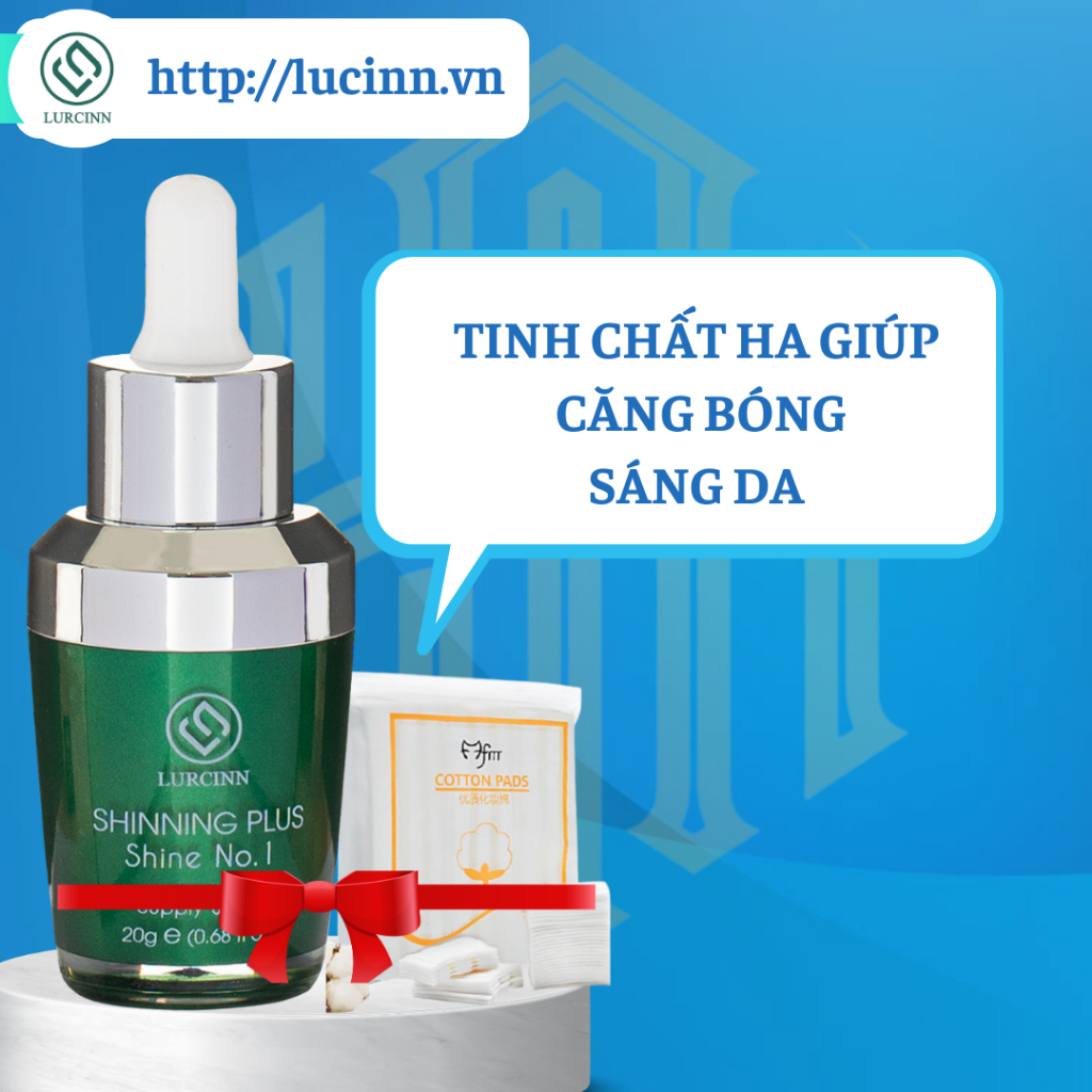 Serum cấp ẩm Hyaluronic Acid | Shining Plus 20ml | LURCINN