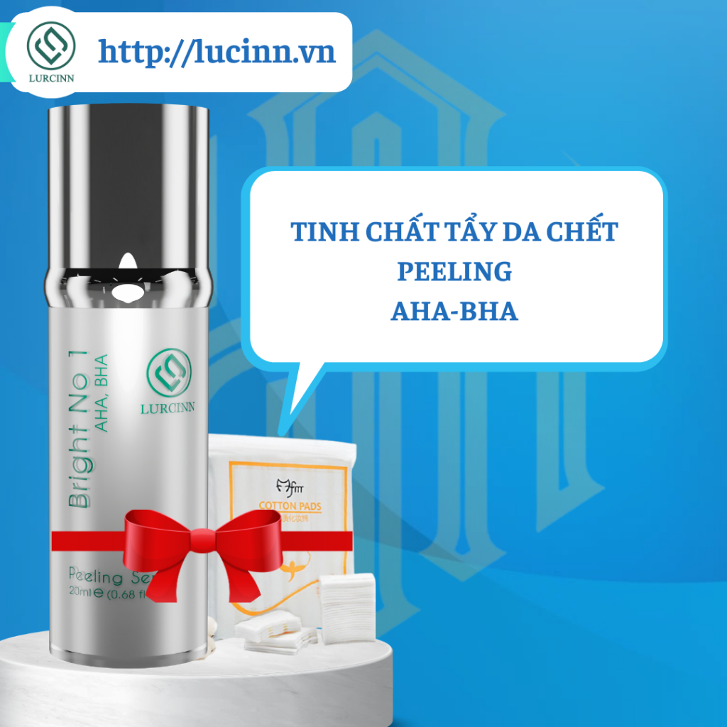 Tinh chất Tẩy tế bào chết LURCINN Bright No 1 Peeling Serum làm sáng da 20ml