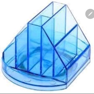 Hộp Cắm Bút nhựa mica SN - 311 xoay 360 độ cực kỳ tiện dụng, nhựa nguyên sinh PP trong suốt