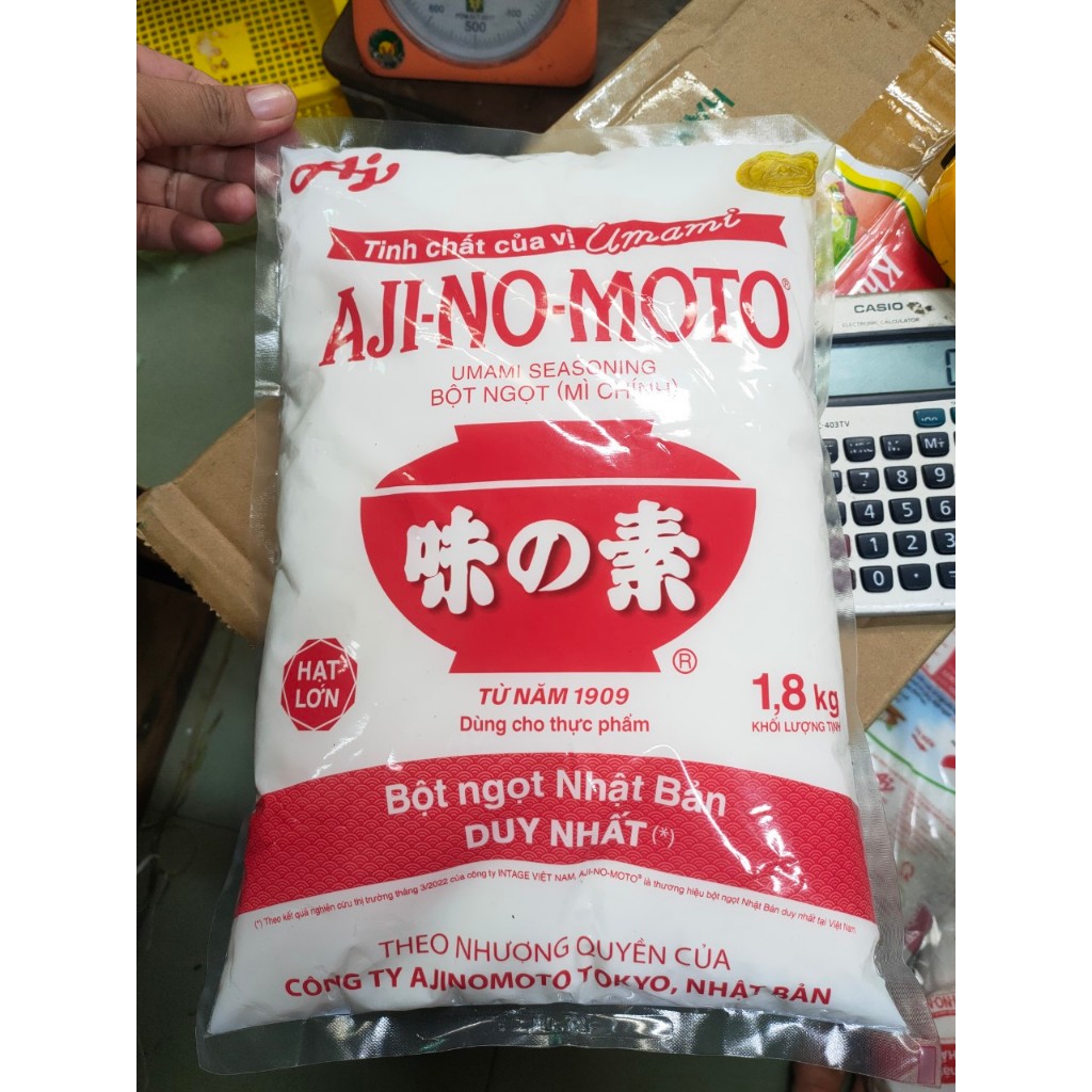 Bột ngọt Aji-no-moto 1kg HẠT LỚN