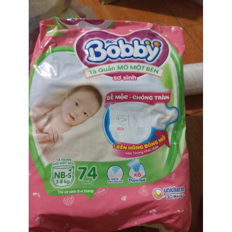 Bỉm dán Bobby cho bé