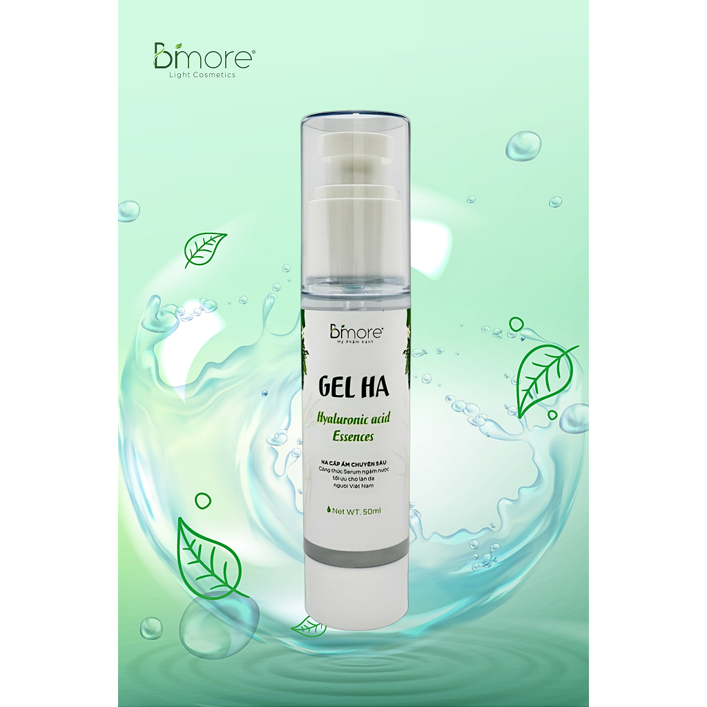 Gel HA - Hyaluronic Acid Essence Bimore Giúp Cấp Ẩm Giữ Ẩm Bền Vững Cho Da 50ml
