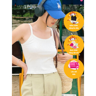 Áo dây form vừa cơ bản thời trang GAGO màu trắng GA4322 màu đen GA4323