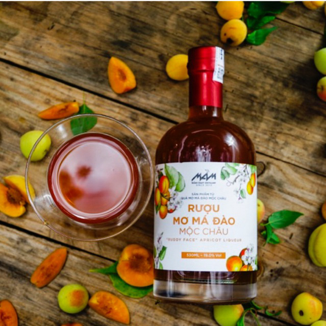 Rượu Mơ Má Đào - nước hoa quả lên men
