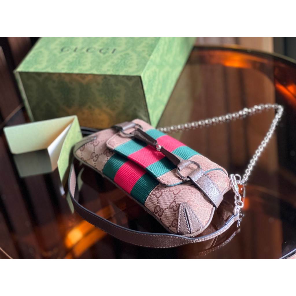 Túi Gucci Horse,bit Small Canvas SUPPER VIP Shoulder rất tinh tế và sang chảnh - Shop Lynh