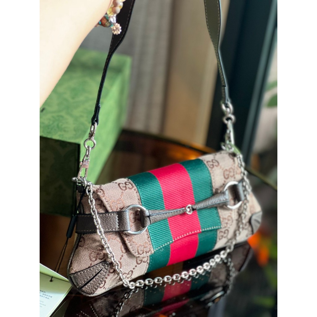 Túi Gucci Horse,bit Small Canvas SUPPER VIP Shoulder rất tinh tế và sang chảnh - Shop Lynh