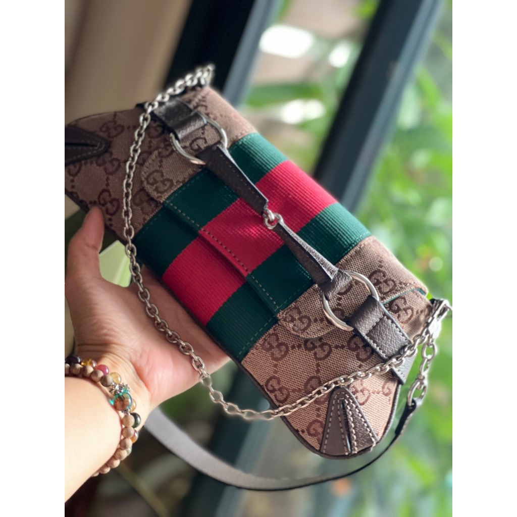 Túi Gucci Horse,bit Small Canvas SUPPER VIP Shoulder rất tinh tế và sang chảnh - Shop Lynh