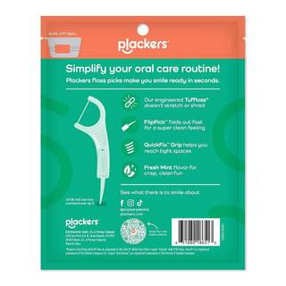 Tăm chỉ nha khoa Plackers Micro Mint, 150 cây