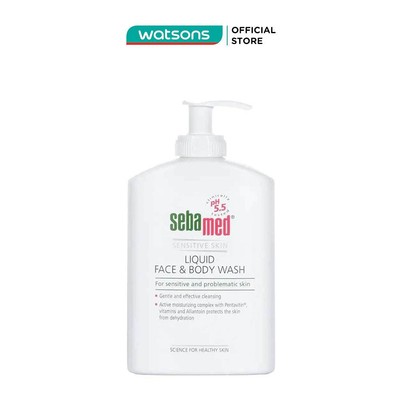 Sữa Rửa Mặt Và Tắm Toàn Thân Sebamed Cho Da Nhạy Cảm 300ml