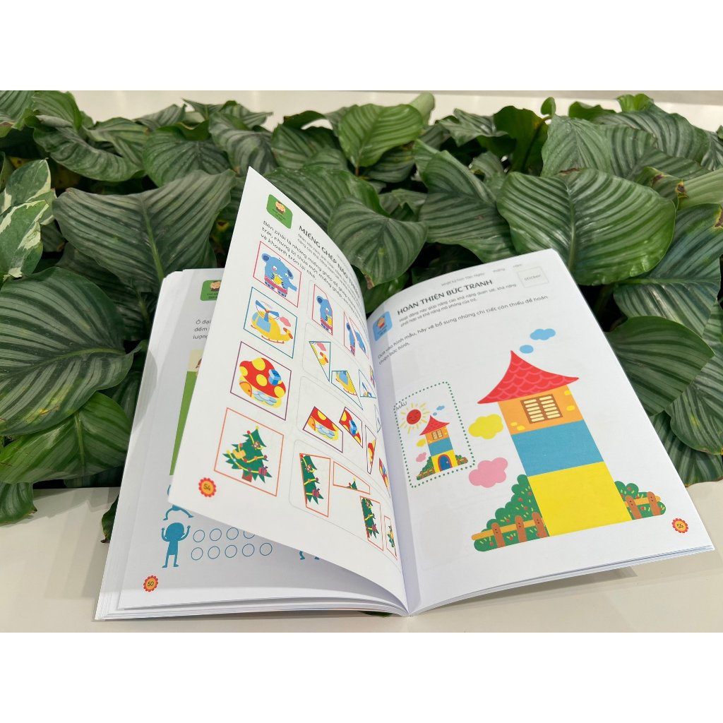 Sách - Phát triển tư duy: Rèn luyện não trái, não phải cho bé 3-6 tuổi