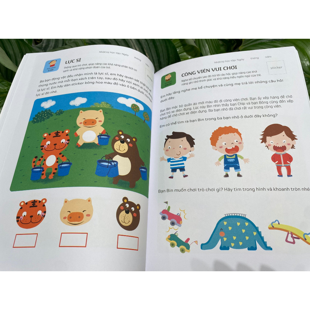 Sách - Phát triển tư duy: Rèn luyện não trái, não phải cho bé 3-6 tuổi