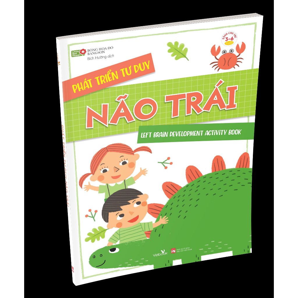 Sách - Phát triển tư duy: Rèn luyện não trái, não phải cho bé 3-6 tuổi