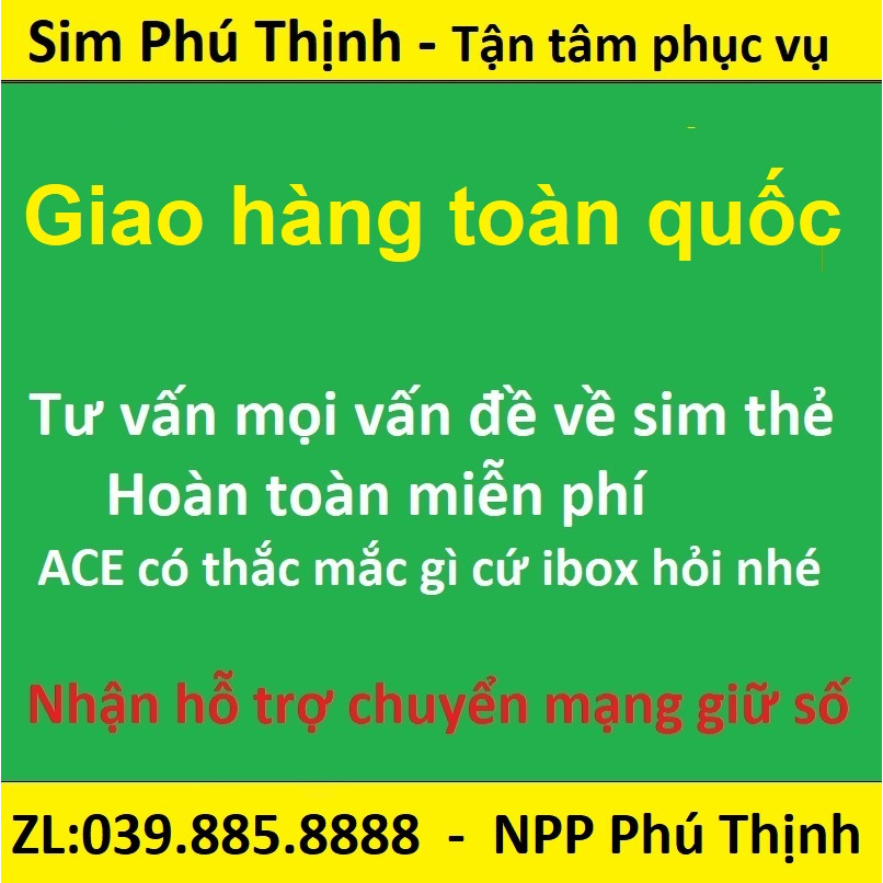 Sim otp đăng ký các ứng dụng, shope, laz, ttk, momo, zaaaloo....