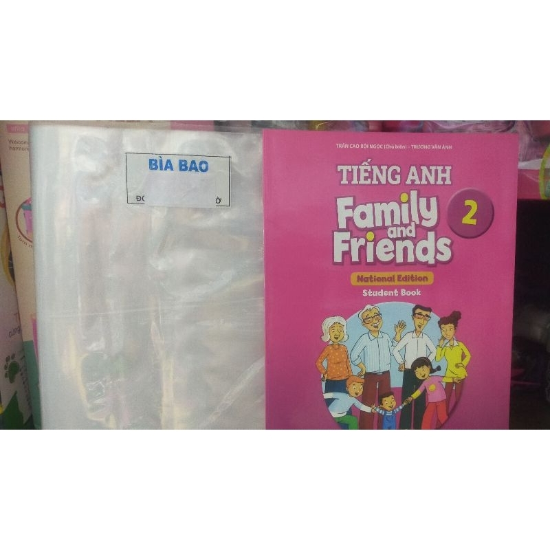 Bìa Bao -  Tiếng Anh Family and Friends Lớp2
