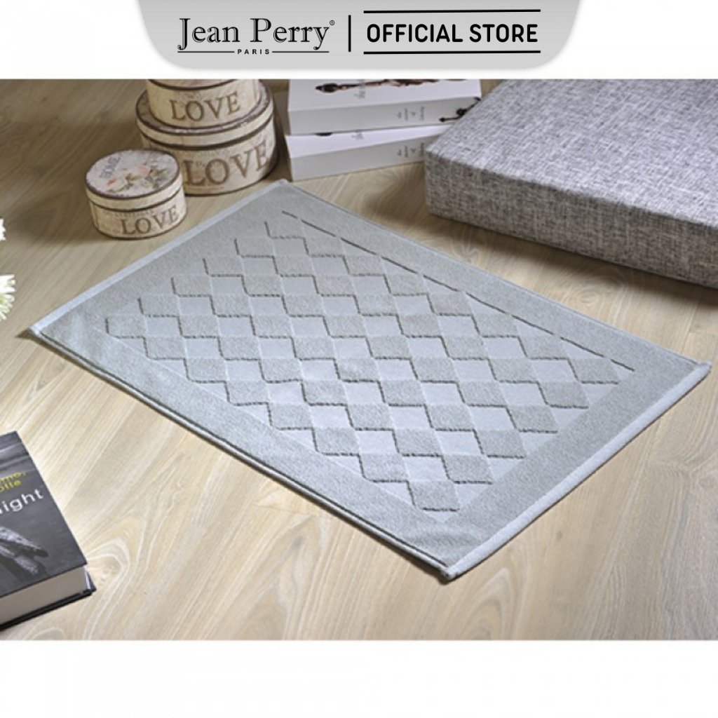 Thảm trải sàn Cotton Jean Perry Diamond kích thước 45x70cm