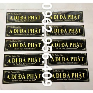 Decan Sen Nhí 3*2cm A Di Đà Phật