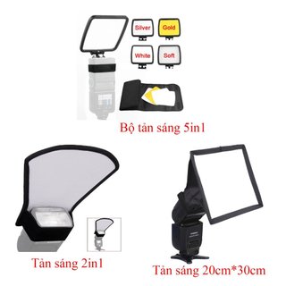 Tản sáng cho đèn flas, phụ kiện ánh sáng cho chụp hình