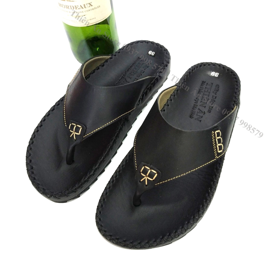 Dép nam xỏ ngón cao cấp MABLACKA thời trang đường phố lịch lãm dành cho nam D306