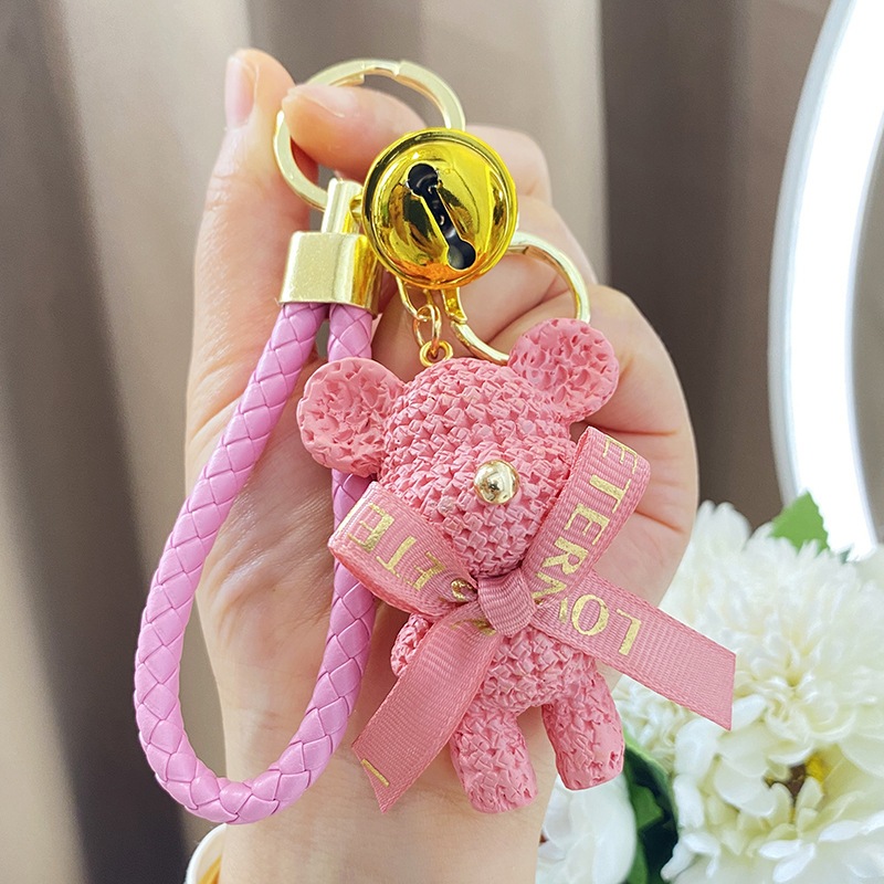 Móc khoá hình gấu dễ thương