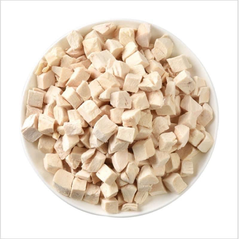 Thịt Ức Gà Viên Sấy Khô Thơm Ngon Cho Chó Mèo , thú cưng vật nuôi gói 500g ko hút ẩm