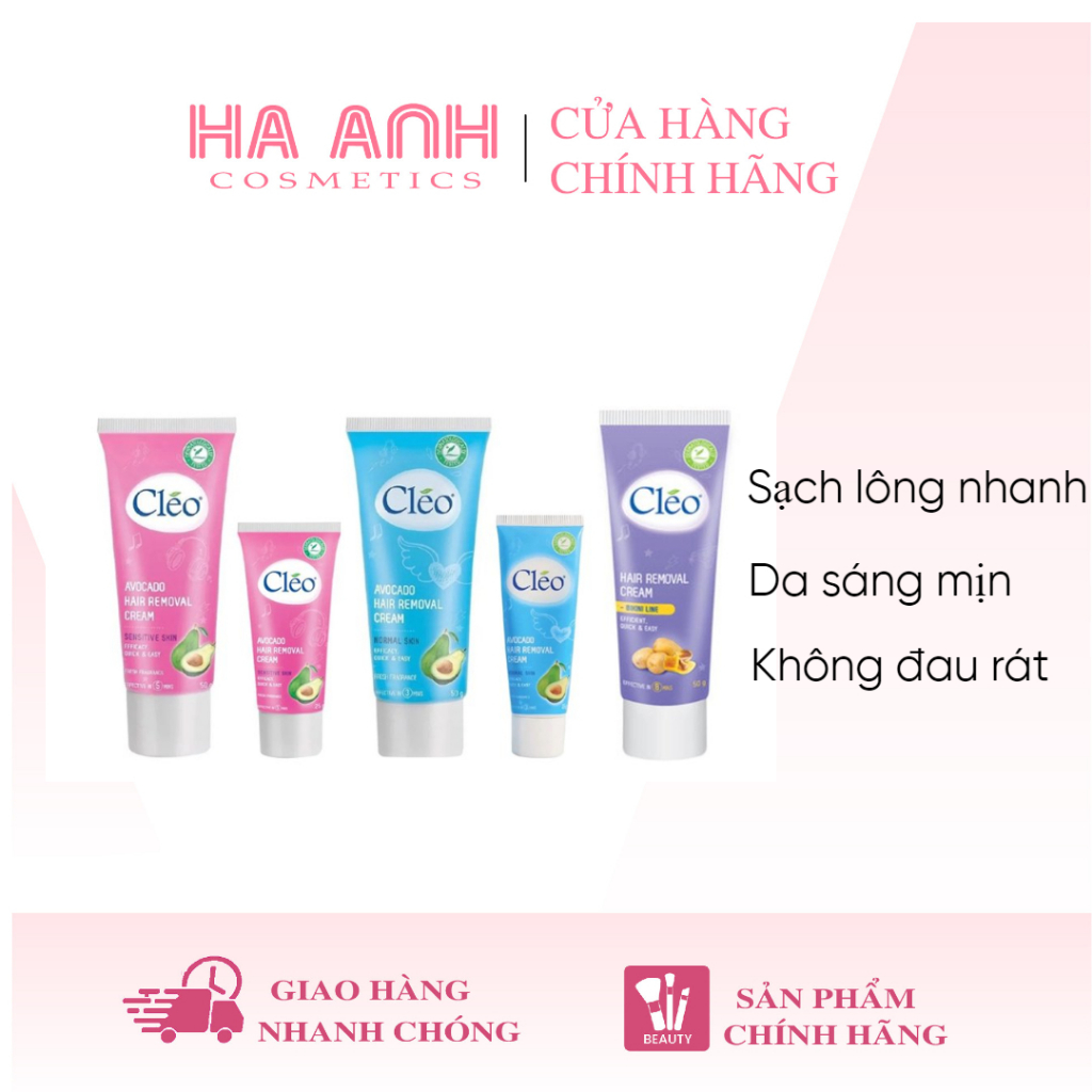 Kem Tẩy Lông Cleo Hair Removal Cream