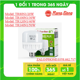 Bóng led buld trụ 30w 40w 50w rạng đông