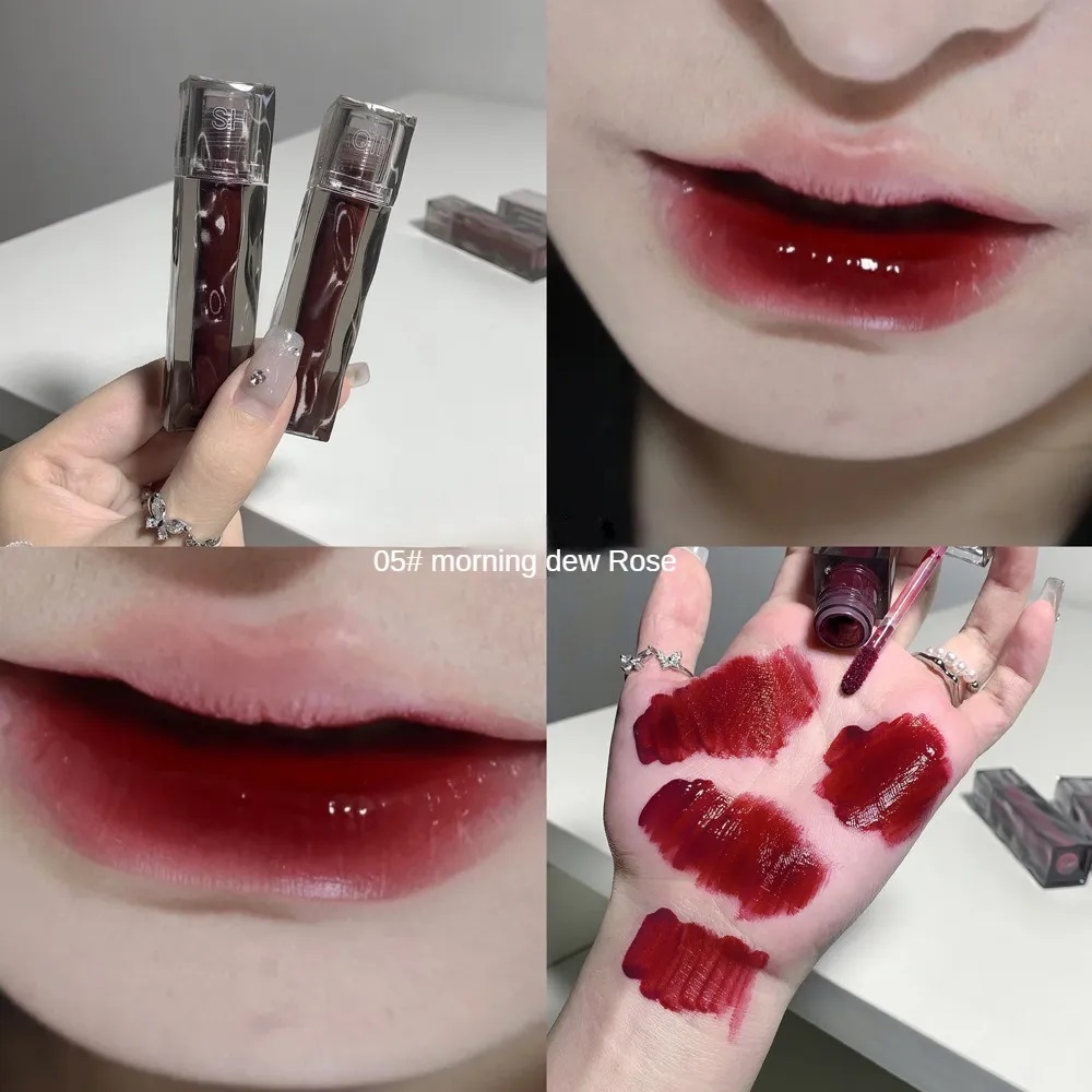 Son Bóng Thủy Tinh Căng Mọng Môi SHAQINUO Glossy Mirror Lip Glaze Nội Địa Trung