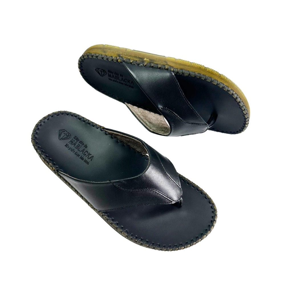 Dép nam xỏ ngón cao cấp MABLACKA thời trang đường phố lịch lãm dành cho nam D306