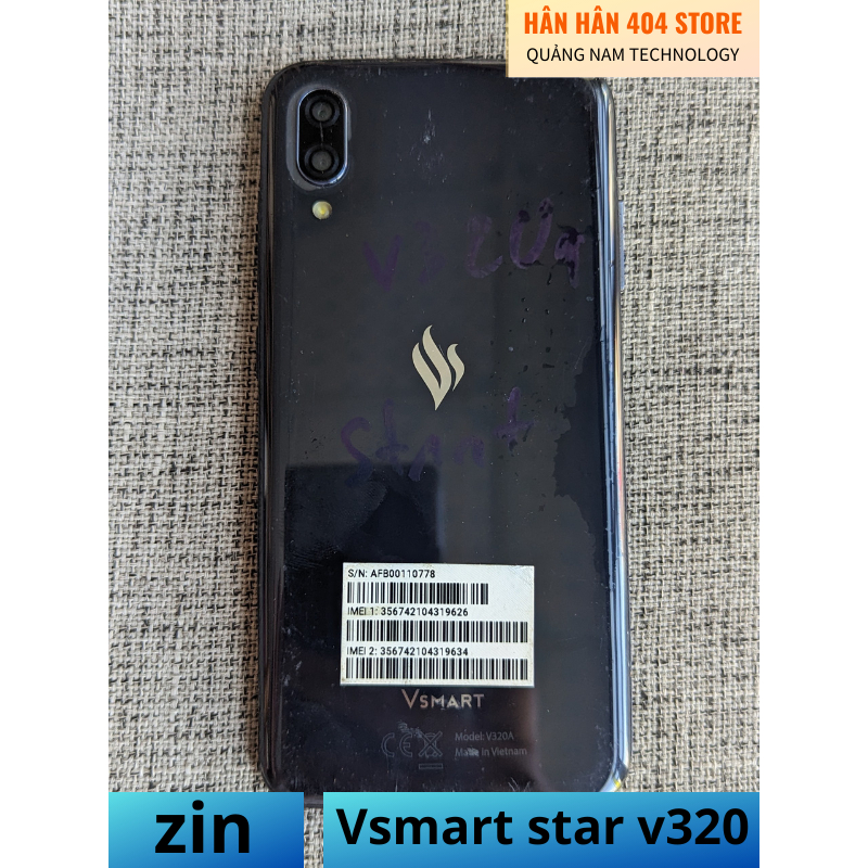 Cụm Main board, bo mạch chủ Vsmart star v320 nguyên cụm không có màn hình, zin full chức năng