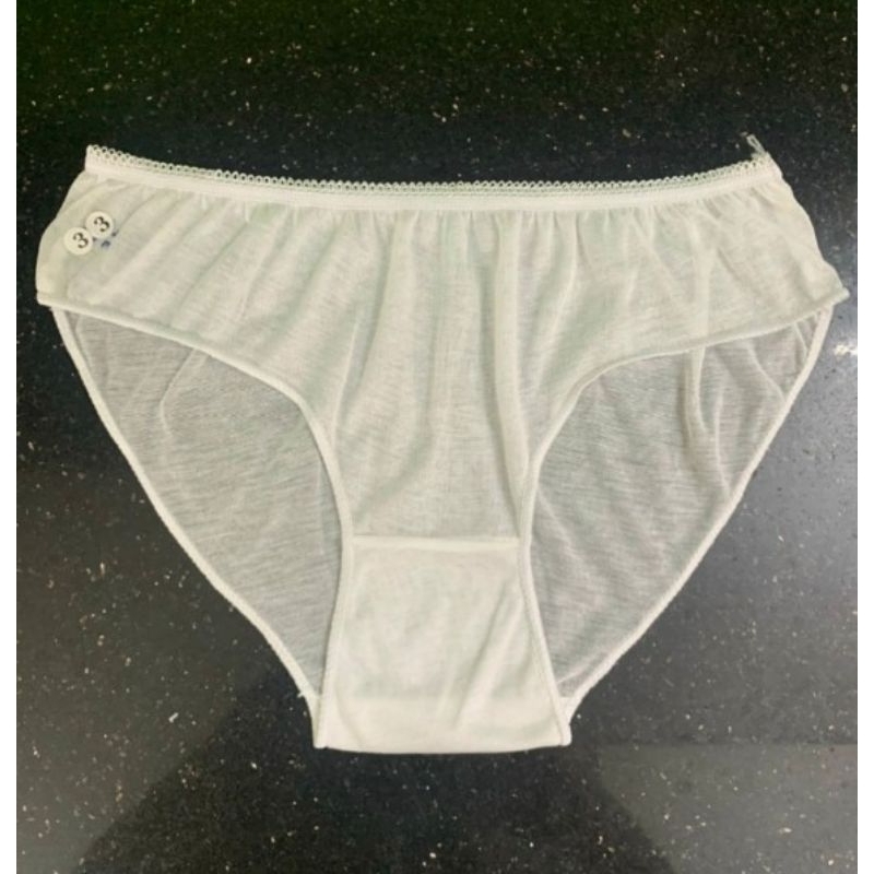 Set 6 quần  lót giấy vải Cotton  giặc được vài lần