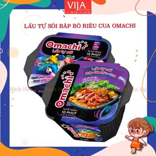  Lẩu Tự Sôi Omachi Bắp Bò Riêu Cua Hộp 276G 