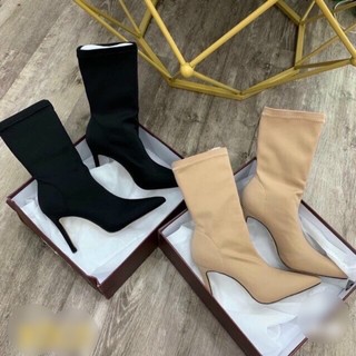 Boot chất thun gót nhỏ cao 9cm tôn dáng full size,full màu, hàng có sẵn.chất co giãn 4 chiều siêu bền.