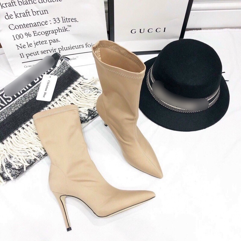 Boot chất thun gót nhỏ cao 9cm tôn dáng full size,full màu, hàng có sẵn.chất co giãn 4 chiều siêu bền.