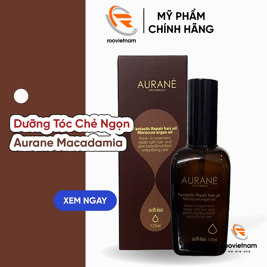 Tinh Dầu Dưỡng Tóc Hư Tổn Aurane Softliss Fantastic Repair Hair Oil 125ml