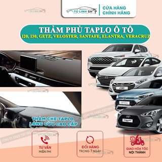 Thảm taplo Hyundai  i20, i30, Getz, Veloster, Santafe, Elantra, Veracruz chính hãng MINCAR