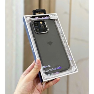 Ốp lưng Sulada nhám chống vân tay vành cam kim loại cho iPhone 15 Pro,15 Pro max,14 Pro max