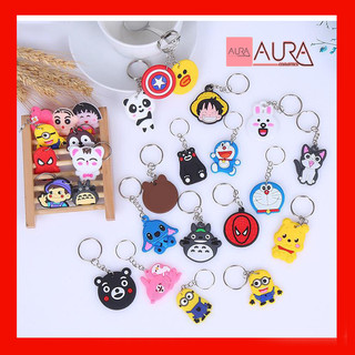 Móc khóa Mini cao su dễ thương