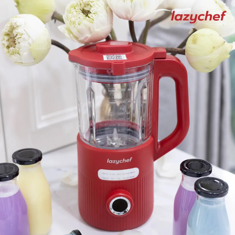 Máy Xay Nấu Sữa Hạt 9in1 LazyChef 1200ml LC02SH, Hàng Chính Hãng, Bảo Hành 2 Năm