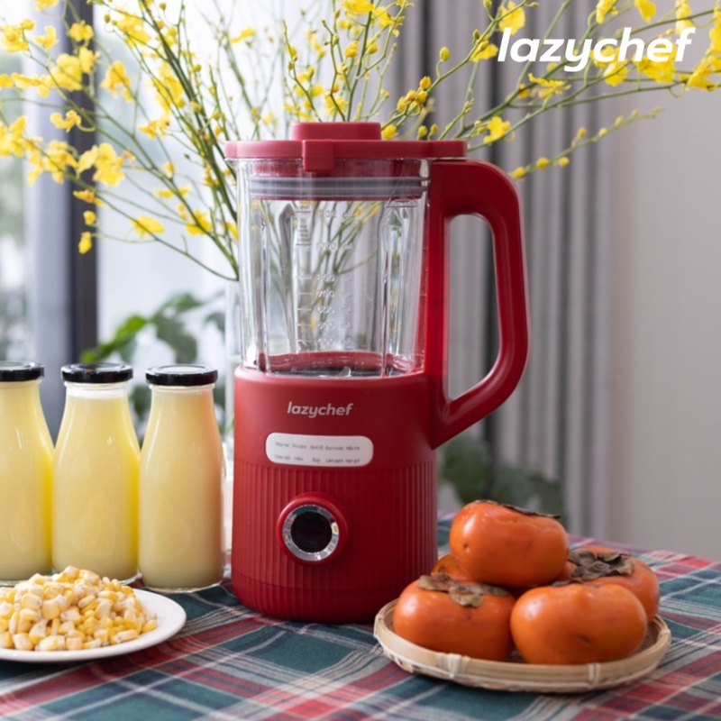 Máy Xay Nấu Sữa Hạt 9in1 LazyChef 1200ml LC02SH, Hàng Chính Hãng, Bảo Hành 2 Năm