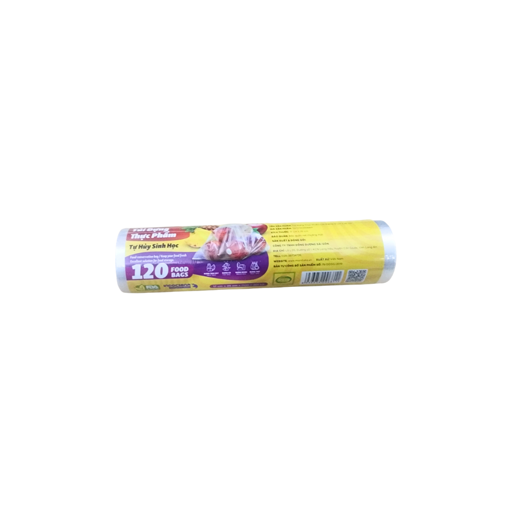 Túi đựng thực phẩm Las Palms 120 túi nilong bảo quản thực phẩm trong tủ lạnh nhiều size cho khách hàng lựa chọn